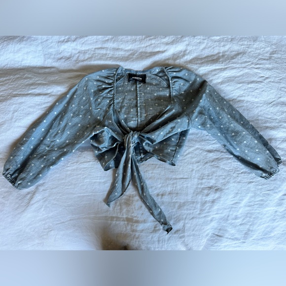 Reformation Linen Top Size XS - Picture 2 of 4